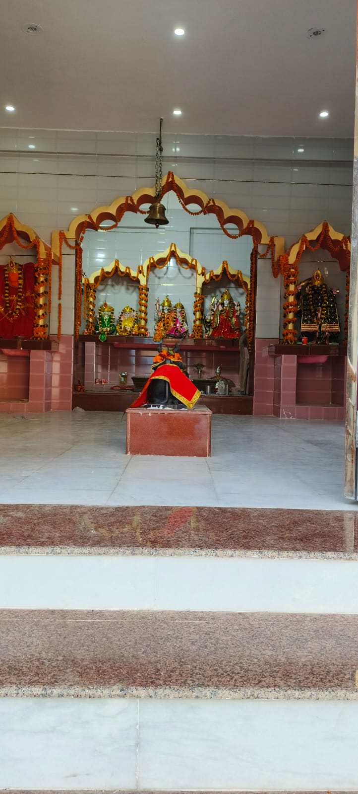 महाकालेश्वर मंदिर पर प्राण प्रतिष्ठा के उपलक्ष्य में भंडारा