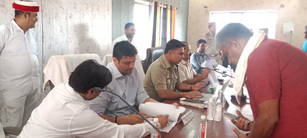 कासिमाबाद में 98 शिकायत और 17 का निस्तारण