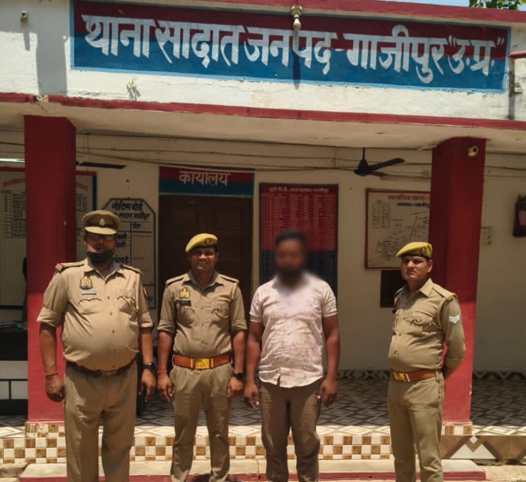 पुलिस ने हत्यारोपी को गिरफ्तार किया