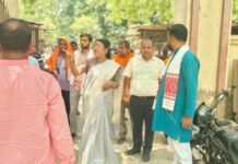 पूर्व विधायक ने विकास कार्यों का किया निरीक्षण